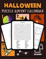 Halloween Puzzle Buch: 30 Tage Wortsuche, Sudoku & Labyrinthe FüR Halloween