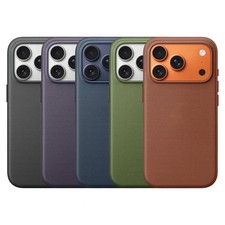 Magsafe Magnetic Tech Woven Phone Case For iPhone 17 Air 16 15 14 13 Pro Max