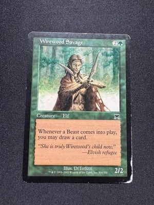 WIREWOOD SAVAGE Onslaught - Magic: The Gathering - DMG