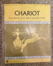 Chariot Tactical Warfare in Biblical Age SPI 1975 PRESTAGS New Unpunched