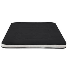 Japanese Floor Futon Mattress Extra Thick Folding Roll Up Bed Topper Mat for ...