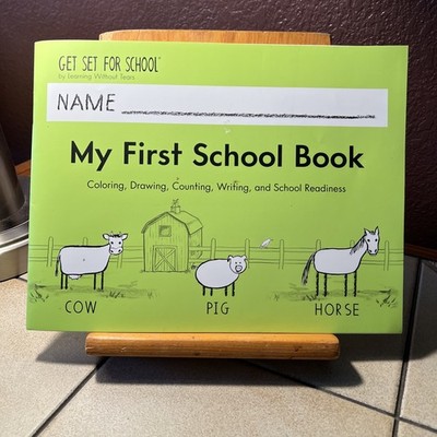 Learning Without Tears -My First School Book Student Activity Book (2020 Ed.) VG