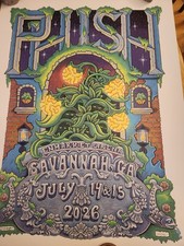 Phish Savannah Limited Edition Print By Caleb Williamson. 7-14 And 7-15 SE
