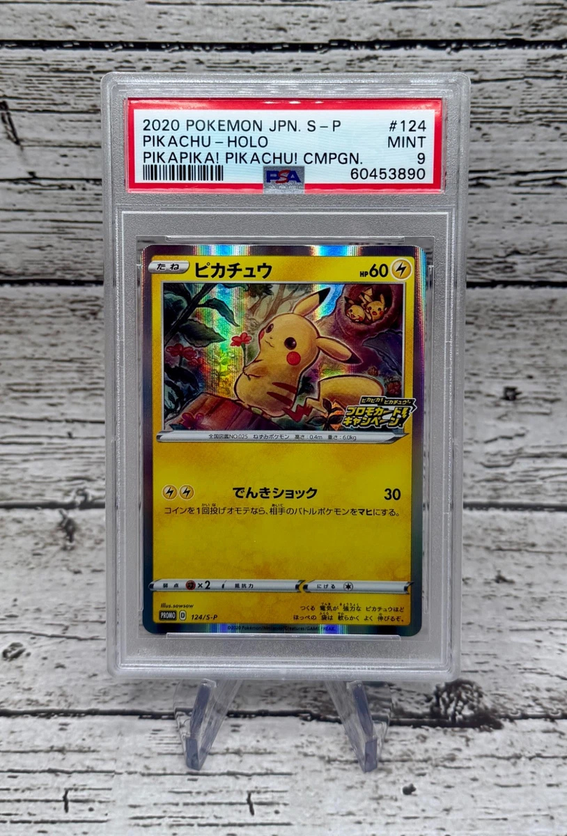 Collectible Individual Grade 9 Pikachu Pokémon TCG Card Games in