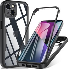 360° Full Body Military Grade Rugged Cover Bumper Phone Case for iPhone 13 mini