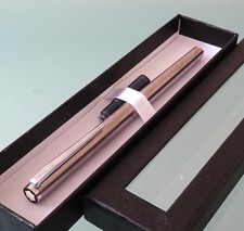 MONTBLANC NOBLESSE, sch&ouml;ner PATRONEN-F&Uuml;LLER in EDELSTAHL, schreibt TOP,  EDEL
