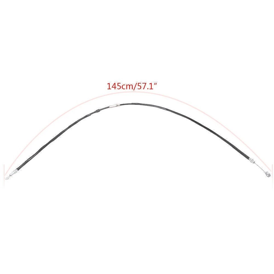 57" 145cm Brake Clutch Cable For Harley Sportster 883 1200 Black Motorcycle po Foto 4 de 4