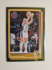 Cameron Brink 2025 Panini Donruss WNBA Green Shimmer Parallel Los Angeles Sparks