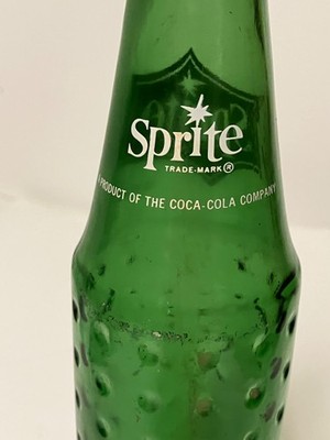 Vintage Sprite Green Glass 10oz Bottle - Petrified Forest National Monu.