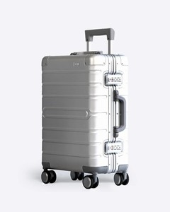 NOBL Aluminum Carry-On Spinner Luggage 35L w/ TSA Locks & Dust Bag - NIB