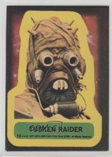 1977 Star Wars Stickers Tusken Raider 10 1b9b