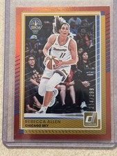 2025 Panini Donruss WNBA Rebecca Allen #76 Chicago Sky Holo Red /299