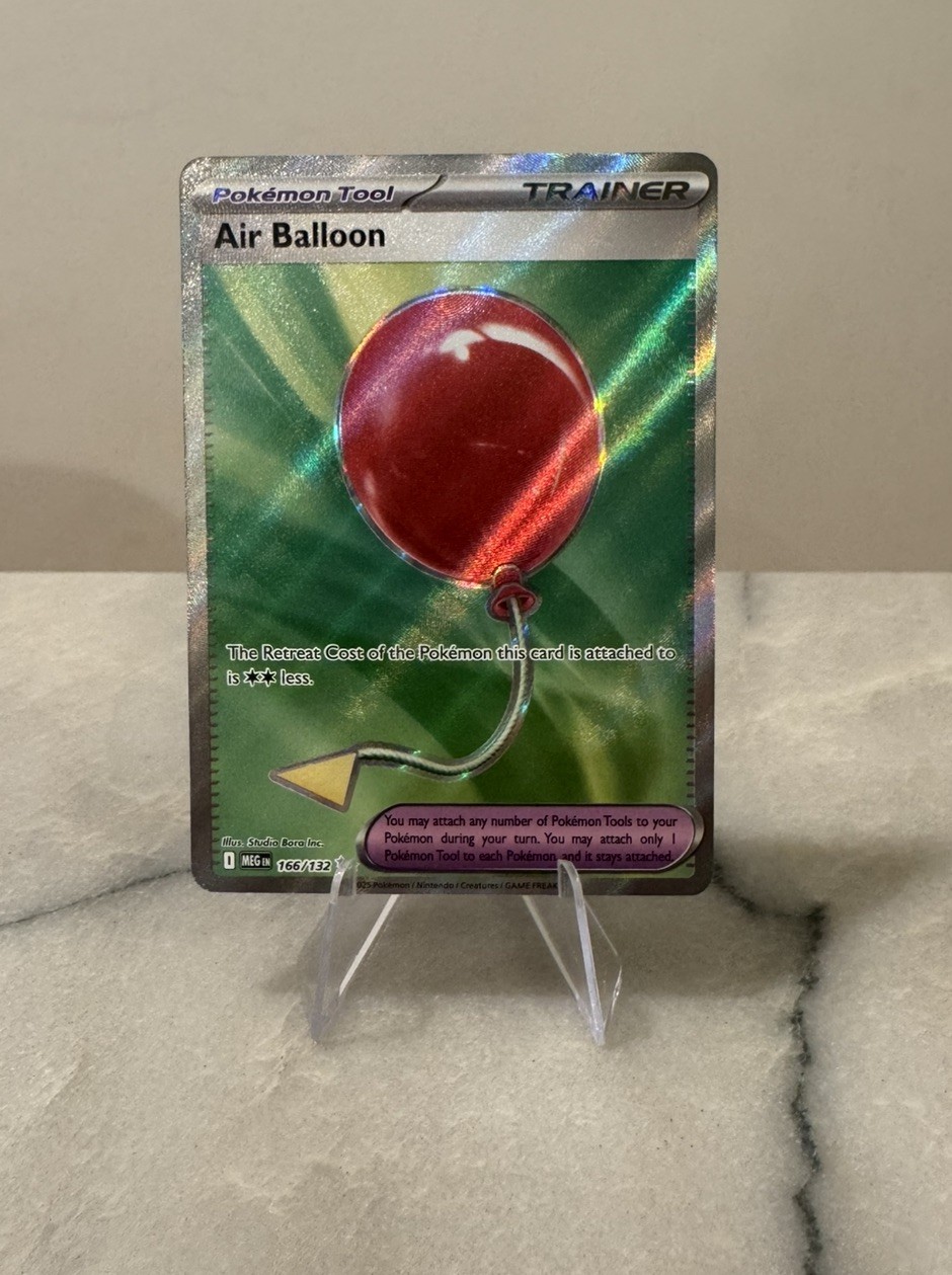 *pack fresh* 166/132 Air Balloon Mega Evolution NM - Pokemon TCG