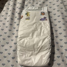 Sample Of 1 Luvs 1997 Extra Large Vintage Plastic Diaper