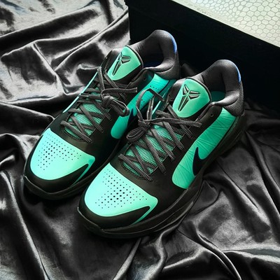 Kobe 5 PROTRO EYBL Black and Green Men's Size US 7-12