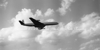 De Havilland DH.106 Comet 3 G ANLO c1950s B&W Negative Aviation Aircraft