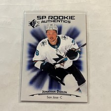 2021-22 UD SP Hockey SP Rookie Authentics Blue #112 Jonathan Dahlen