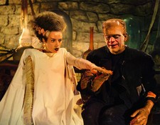 Bride of Frankenstein Art Mouse Pad Mousepad Art Painting Print