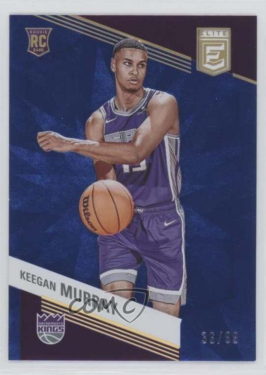 2022-23 Donruss Elite Rookies Blue 36/99 Keegan Murray #209 0nw5