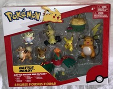 Pokémon Battle Figure 8 Pack Pikachu Eevee M...