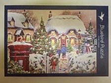 Bluebird Puzzle "Winter Cottage", 1000 Teile vollständig, Rahmenpuzzle