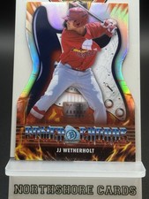 2026 Bowman Chrome - Power Chords Die Cut Insert - JJ Wetherholt - STL Cardinals