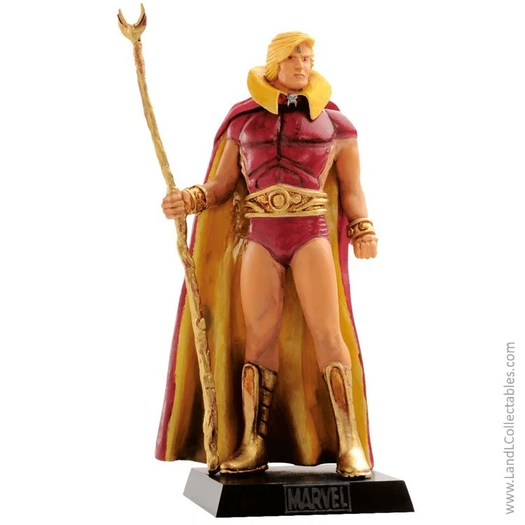 Classic Marvel Figurine Collection Eaglemoss 2009 Statue #90 Adam Warlock +Mag - Image 2 of 4