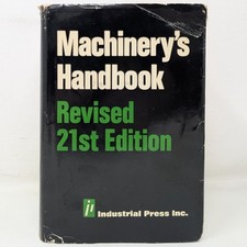 Machinerys Handbook 2lst Edition Engineering Student Machine Shop Turbine 1980 Machinerys Handbook 2lst Edition Engineering Student Machine Shop Turbine 1980