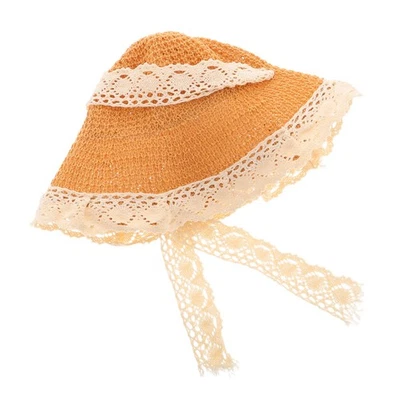 Chapeau De Plage En Paille D'été Pour Bébé Fille Les Filles Chapeaux Enfants - Photo 1/4