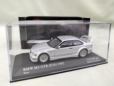 MINICHAMPS 1/43 Kyosho E36 1993 Street Silver BMW M3 GTR Collectables 17+