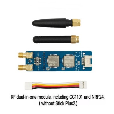 M5Stack StickC Plus RF 2-in-1 Modul NRF24 2.4GHz CC1101 433MHz Bruce Firmware