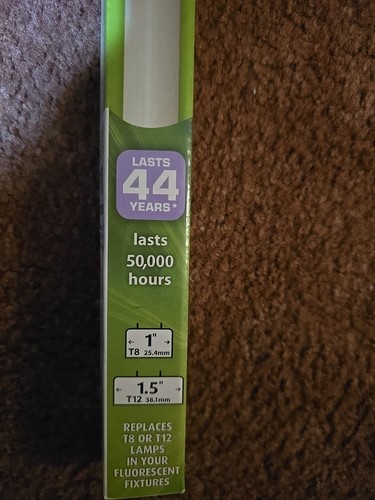 15 Watt 18 Inches. T8 Fluorescent Light Bulb Soft White T12 or T8 - Picture 3 of 5