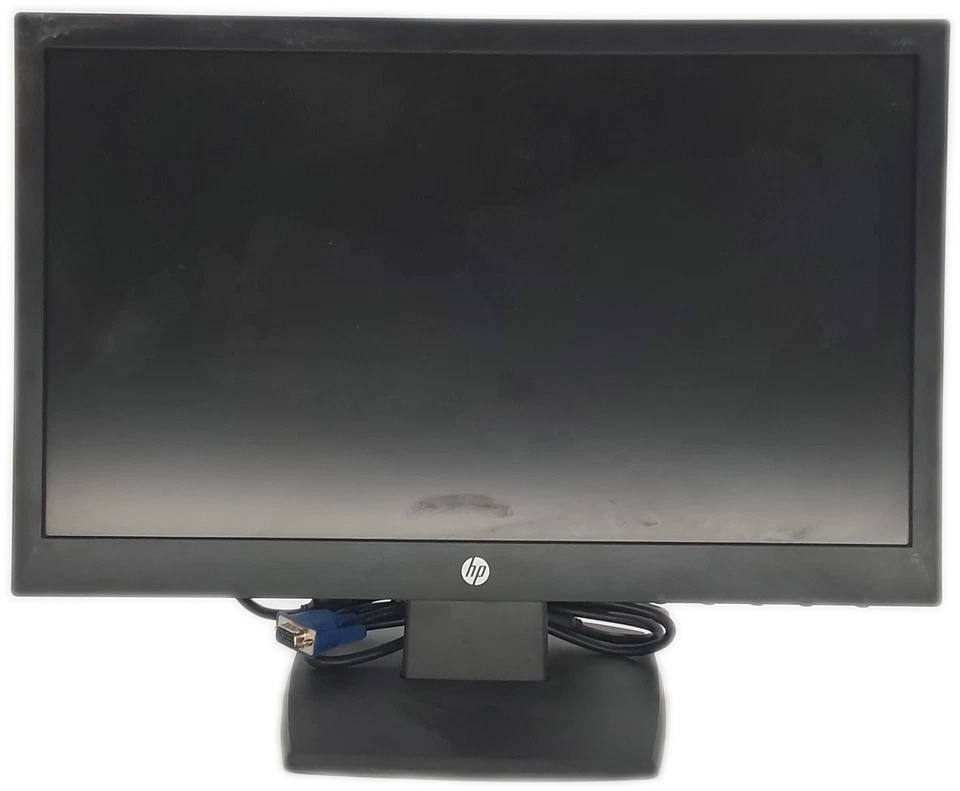 HP V194 18.5" LED Monitor Black VGA DVI - Image 2 of 4