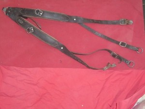 German Post WWII Y Straps Padded Shoulder VG Condition Complete Sturdy Usable