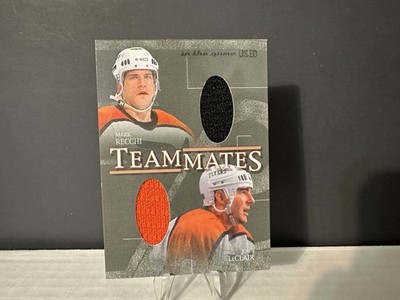 Mark Recchi / John LeClair 2003-04 In The Game Used Teammates Flyers Dual Jersey