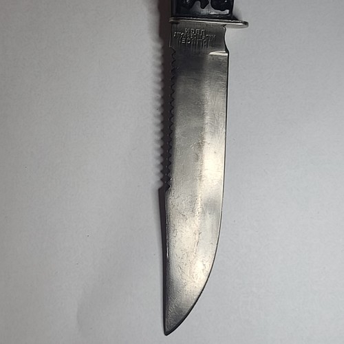 Solingen DBGM Knife And Native Print Leather Sheath Made in Germany - Picture 8 of 19