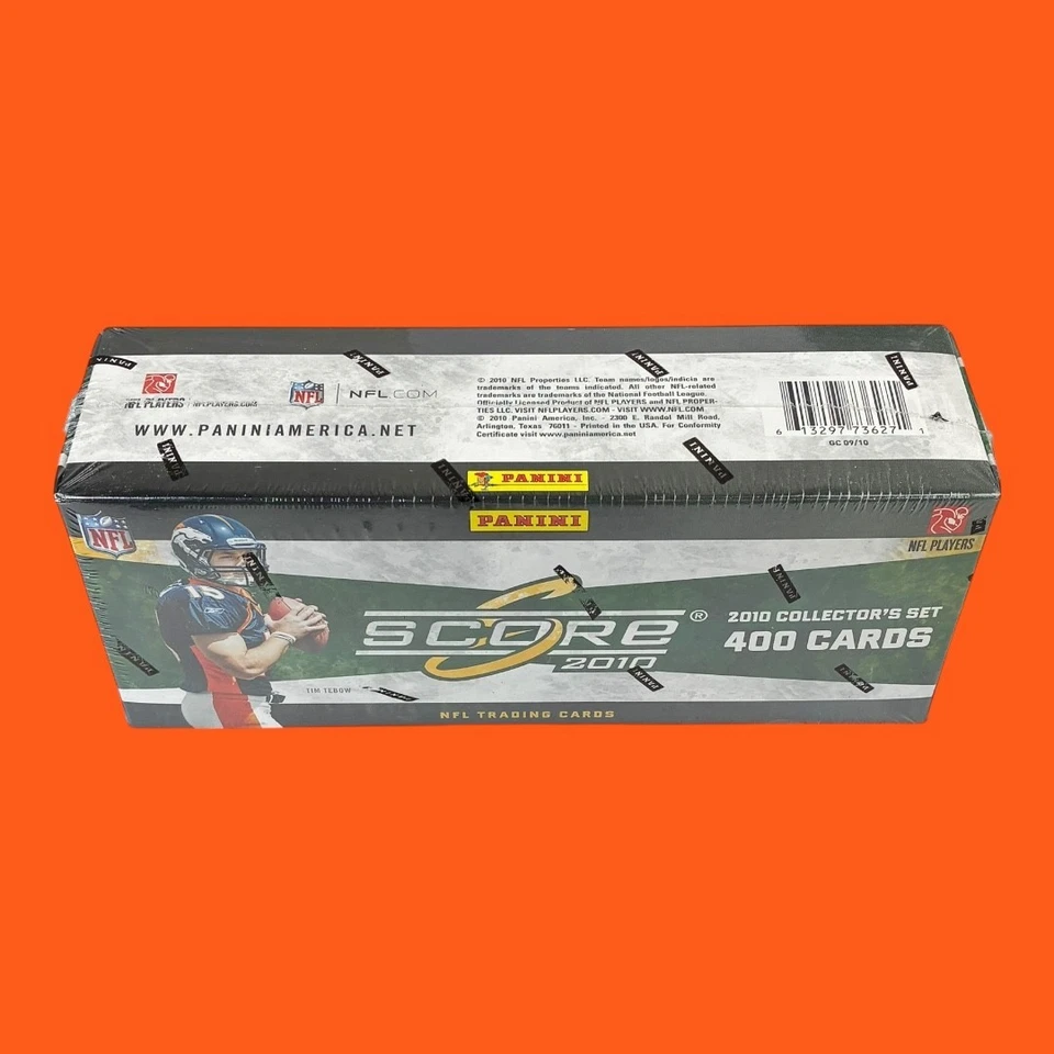 2010 Score Football Complete Set 1-400 Factory Sealed Gronk Tebow RC - Image 2 of 4