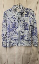 NWT Sag Harbor Women's Size S Petite Blue Active Jacket