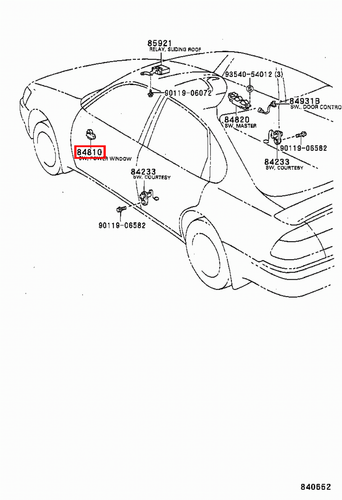 Genuine LandCruiser 80 79 78 76 70 Series Power Window Regulator Switch - Picture 8 of 20