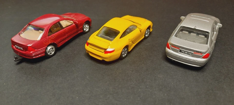 MERCEDES - PORSCHE - BMW -Joy City 1/72 - pressofuso e plastica - lotto 5 - Immagine 4 di 4