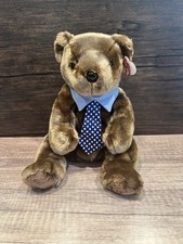 TY Beanie Buddy "Hero" the Father's Day Bear - Brand New w/Tags