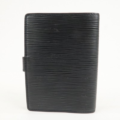 Authentic Louis Vuitton Epi Agenda PM Planner Cover Noir