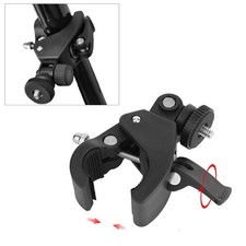 Adjustable Bike Motorbike Handlebar Clamp Bracket Holder Mount For Action Camera