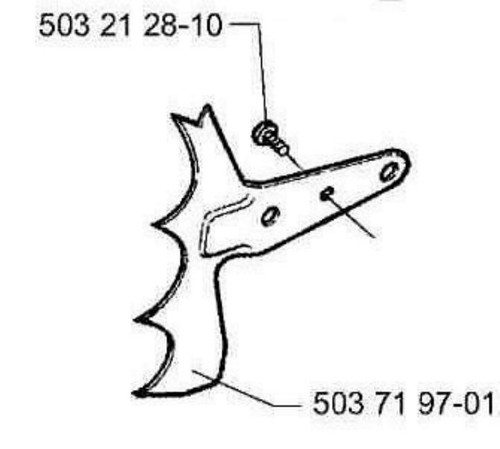 Bumper Spike Set For Husqvarna 550XP, 560 Chainsaw - Mad Dog Felling Dog Replacement