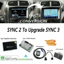 SYNC 2 to SYNC 3 Upgrade Kit Fit for Ford Sync3 APIM Module Carplay New Map