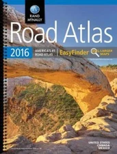 Rand McNally 2016 EasyFinderÂ® Midsize Road Atlas (Rand Mcnally Road Atla - GOOD