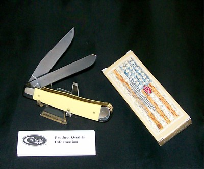 Case XX 3254 Trapper's Knife Classic Yellow USA 2017 W/Packaging
