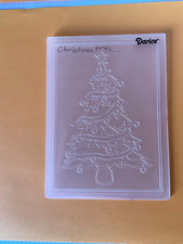 Darice Christmas Tree 3d Textured Embossing Folder