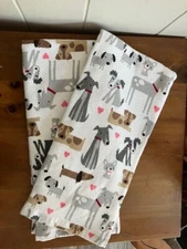 Cynthia Rowley Dog Kitchen Towels Set of 2 New Without Tags