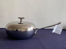 RUFFONI STAINLESS STEEL CHEF POT/PAN PAELLA 5-PLY X-CORE 3.5 QT W/LID NWT NO BOX